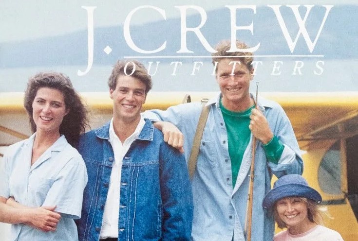 vintage j crew ad