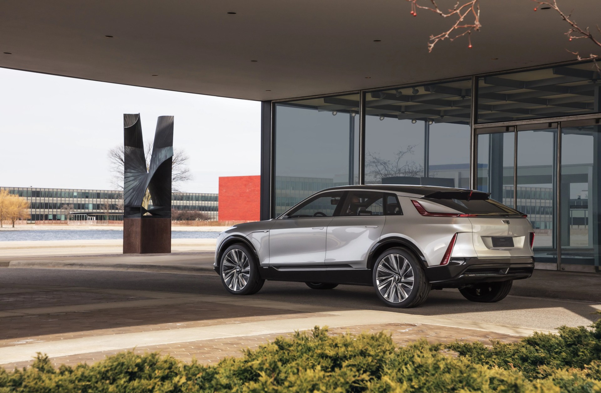 cadillac lyriq pairs next generation battery technology with a bold design statement which introduces a new face, proportion and presence for the brand’s new generation of evsimages display show car, not for sale some features shown may not be available on actual production model