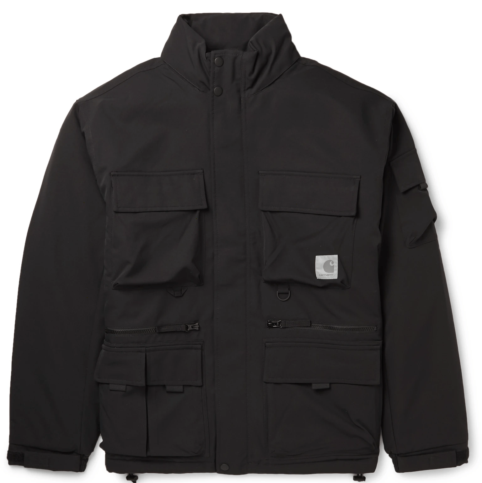 black utility jacket