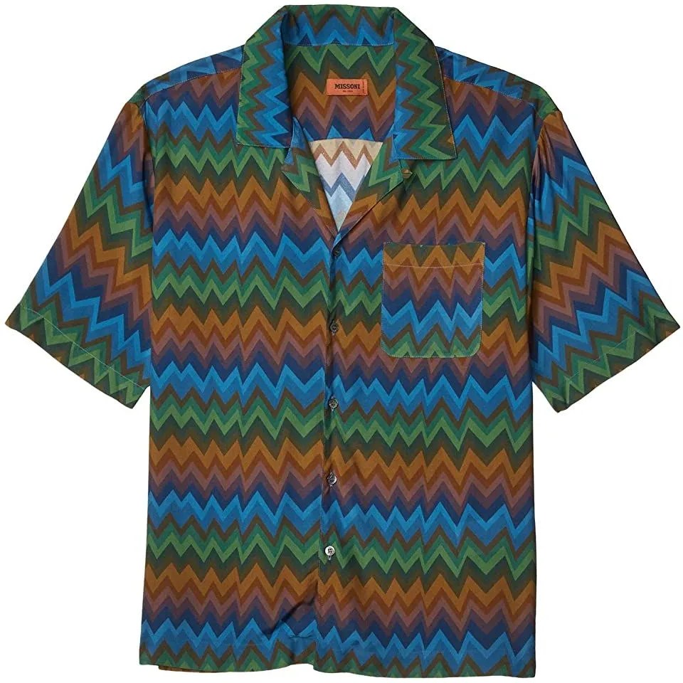 chevron pattern shirt