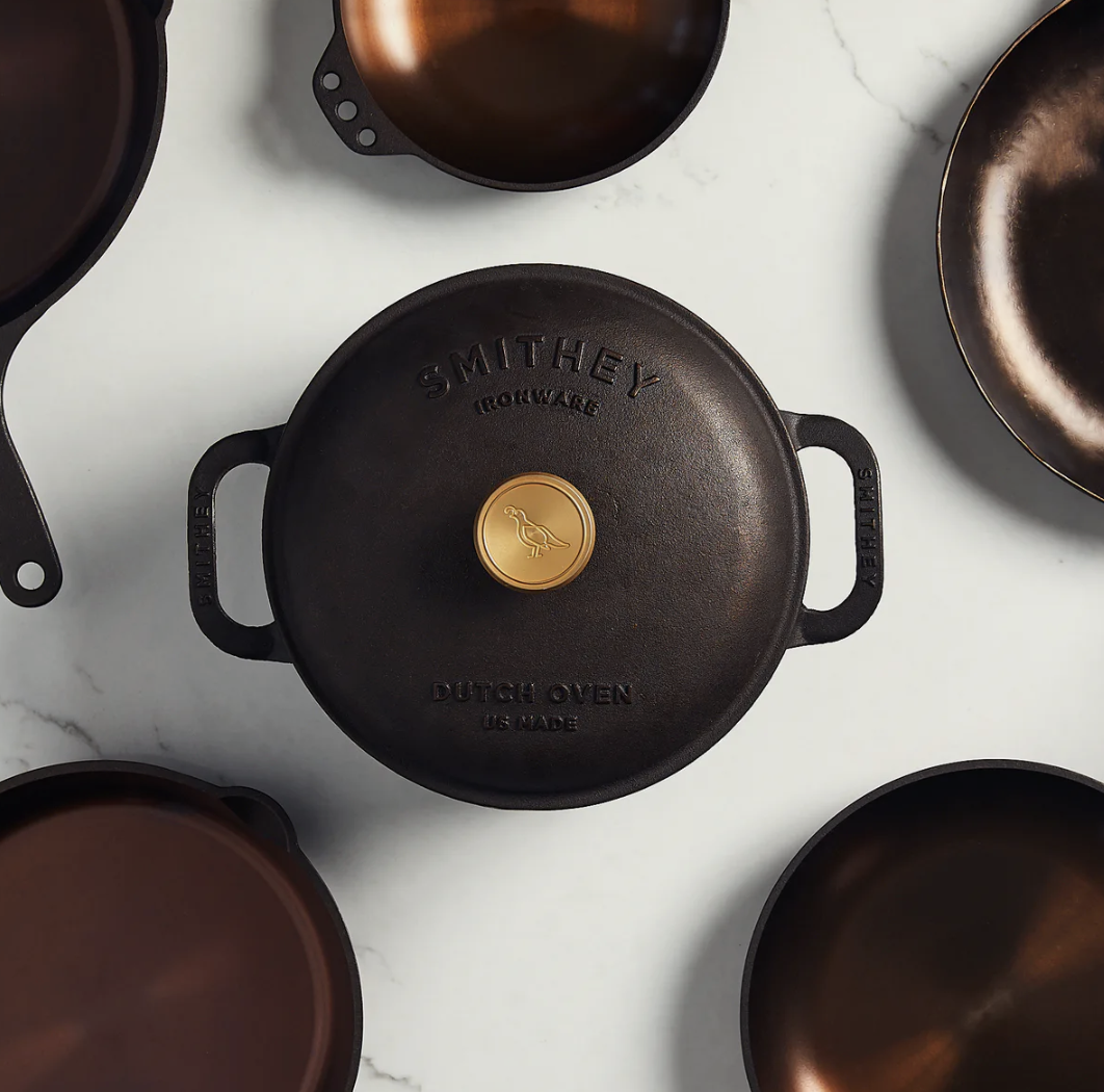 smithey ironware dutch oven