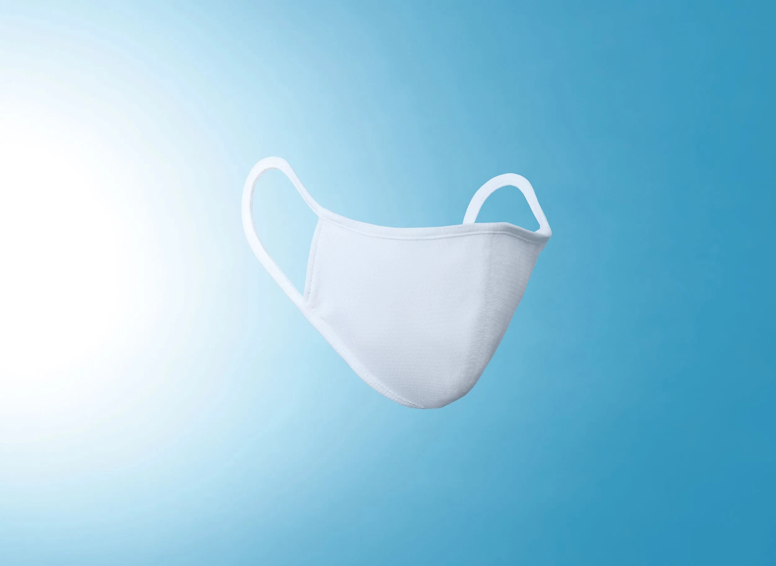 white face mask