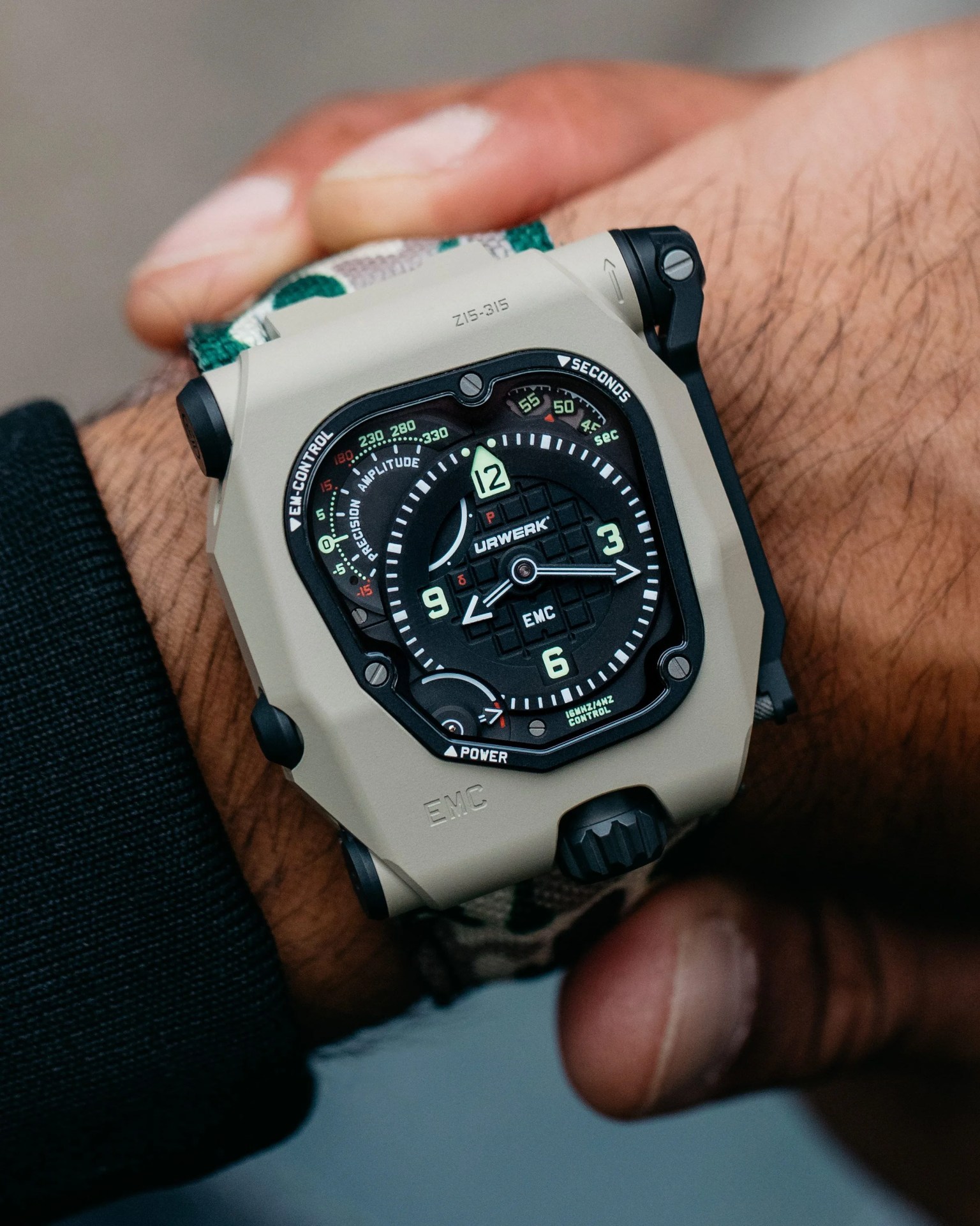 urwerk emc desert watch