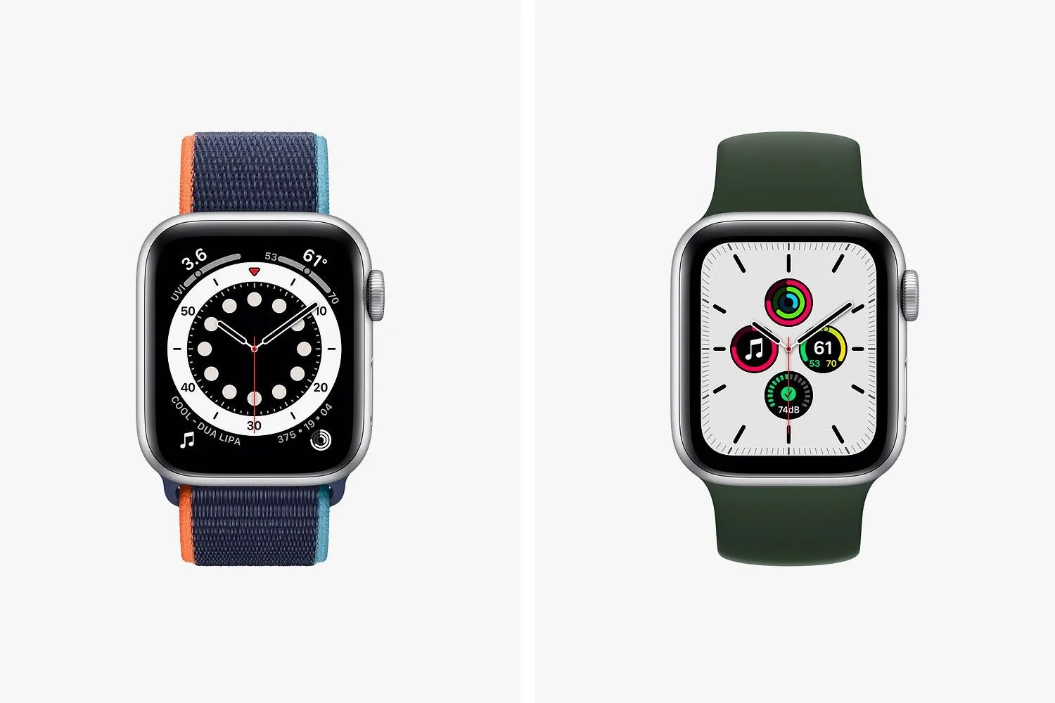 apple watch 6 vs se