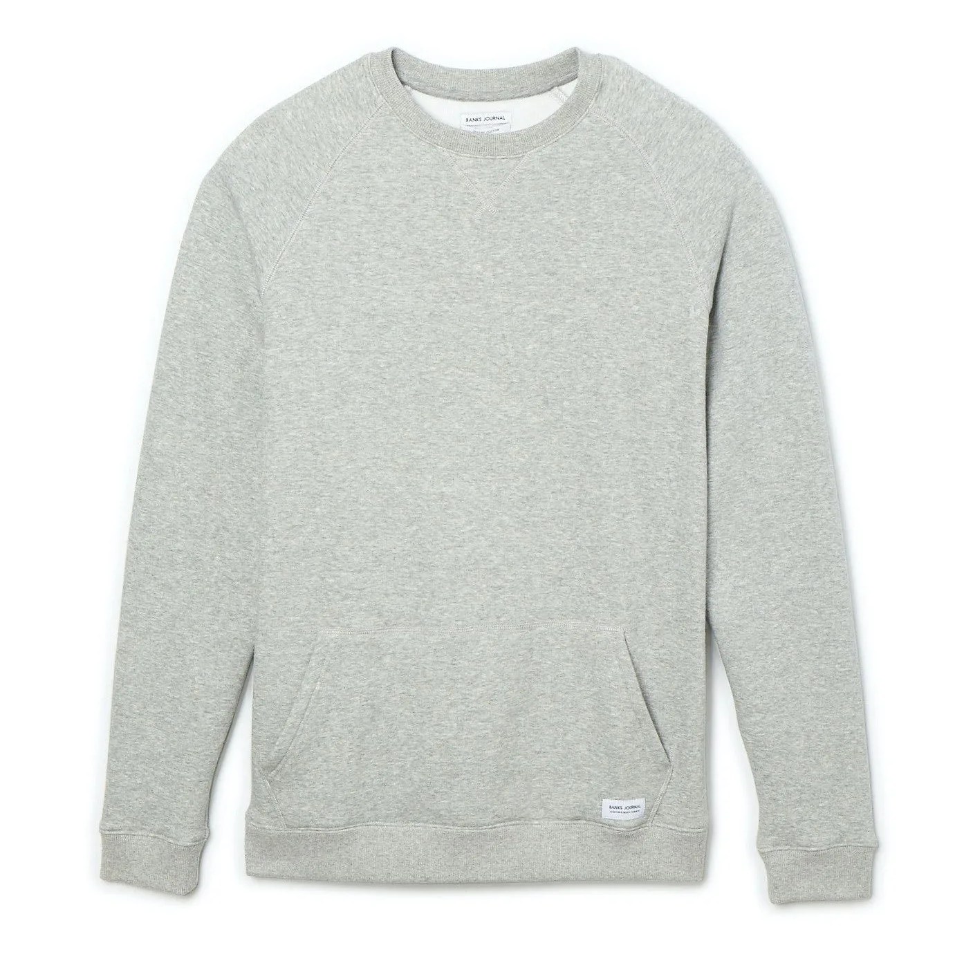 gray sweatshirt
