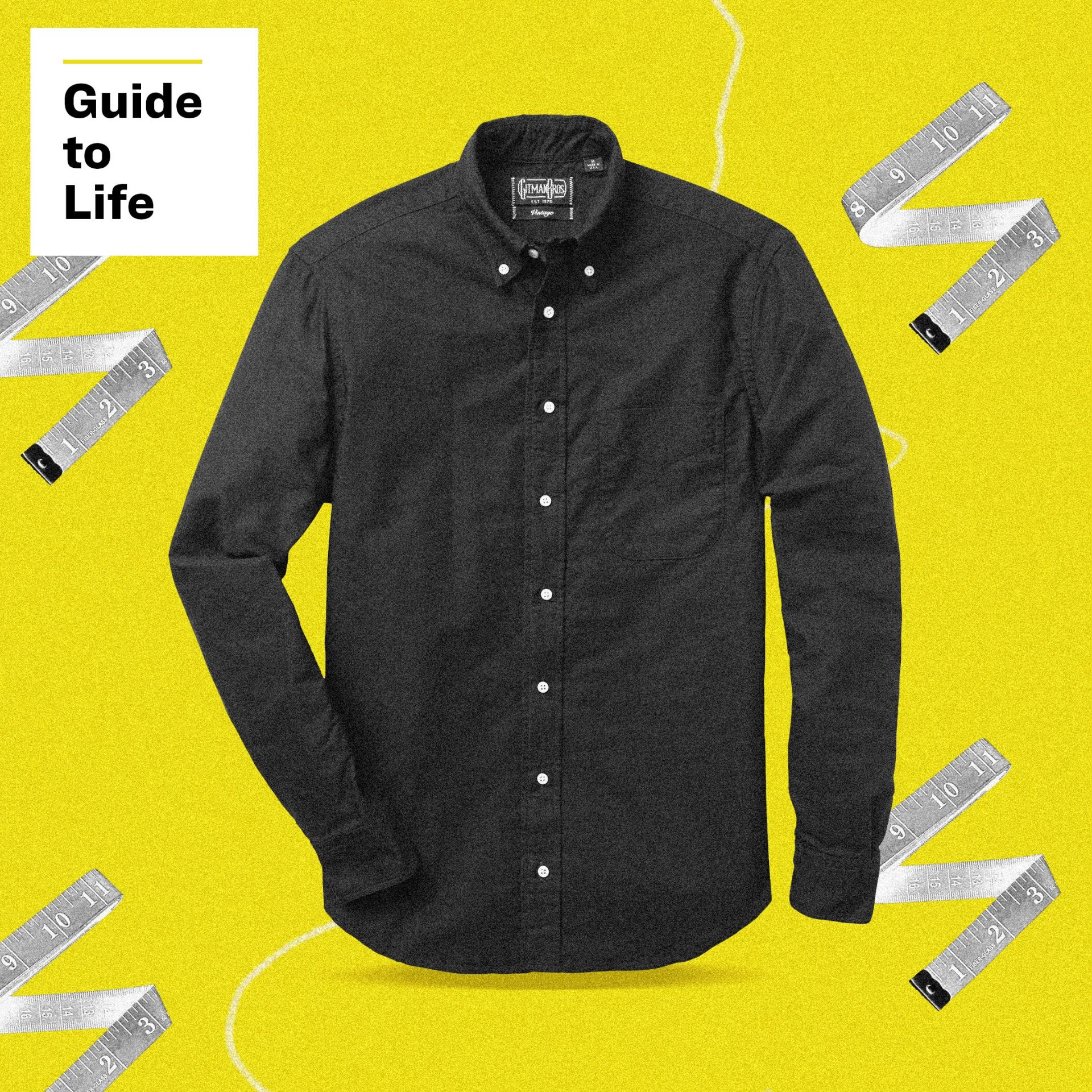 guide to life dress shirt
