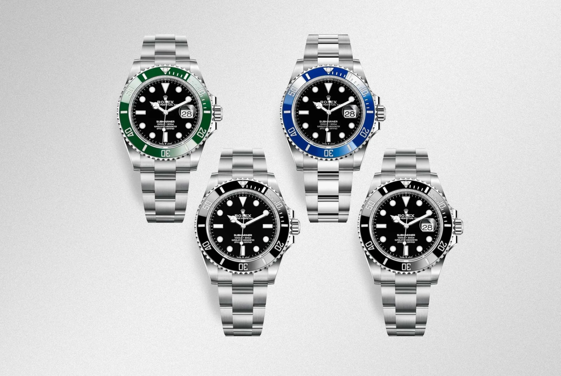 rolex submariner 2020 lineup