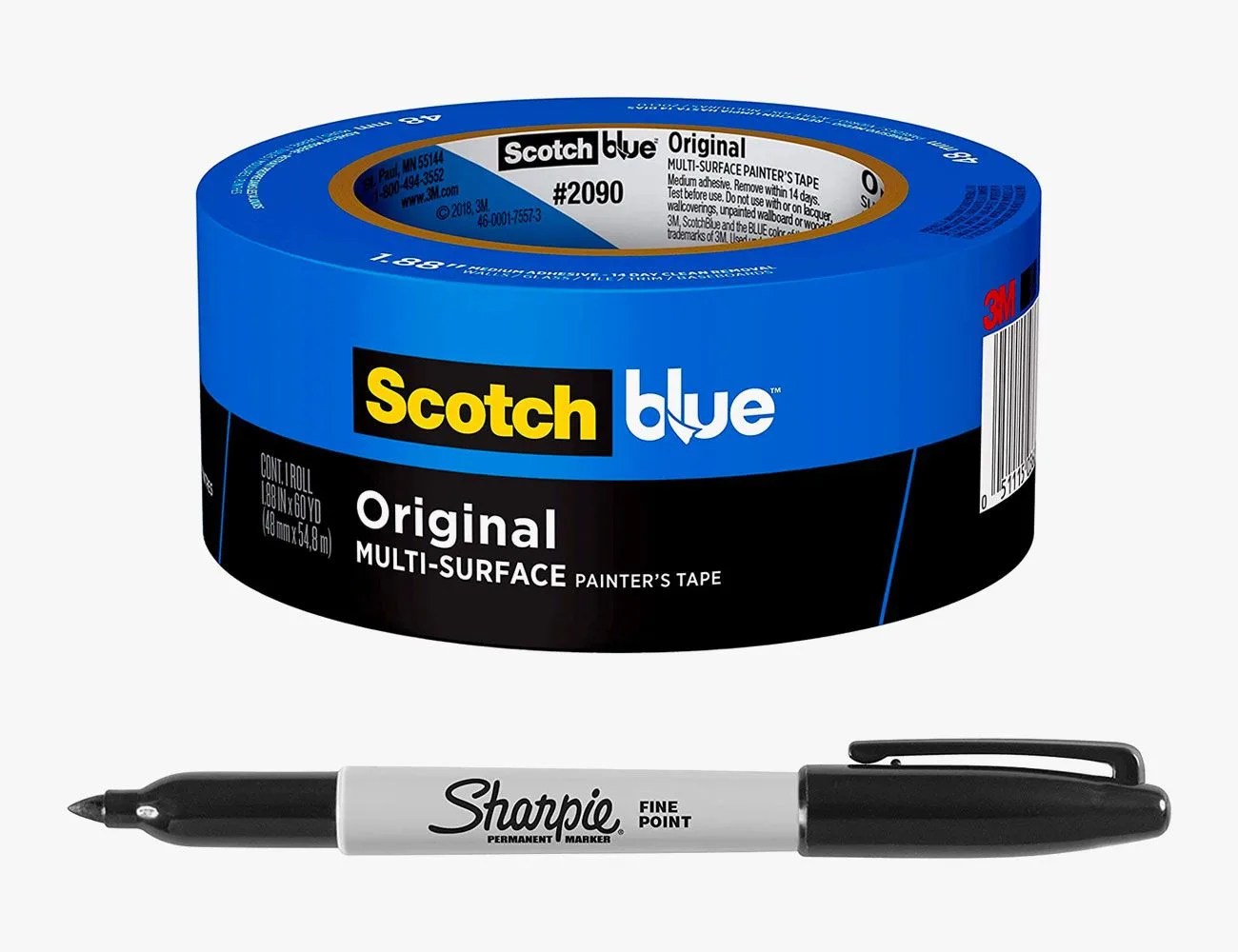 sharpie tape