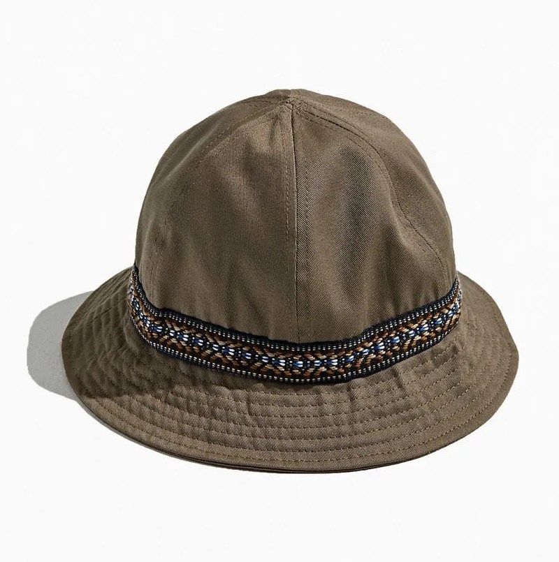 green bucket hat