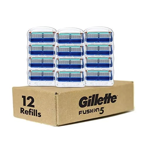 gillette fusion manual men’s razor blade refills, 12 count