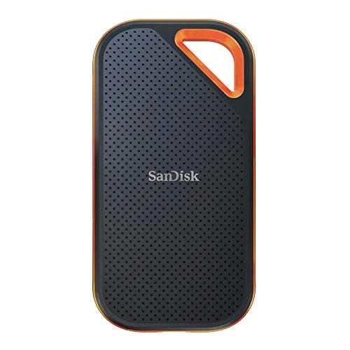 A black seagate hard drive