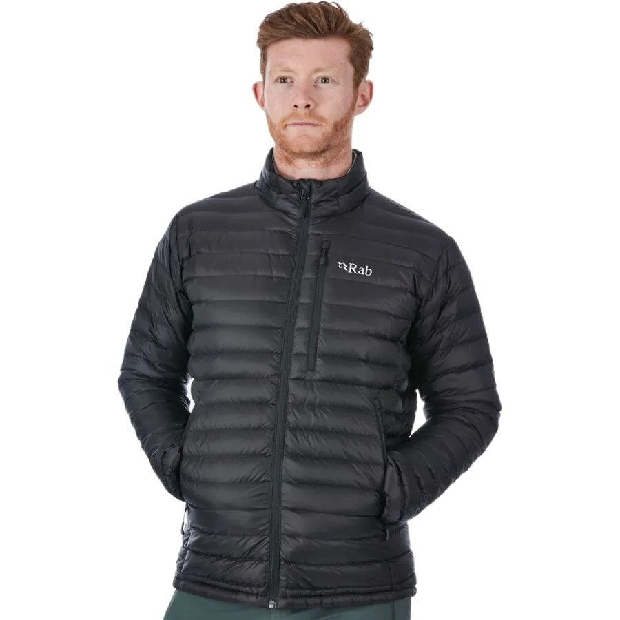 rab microlight down jacket