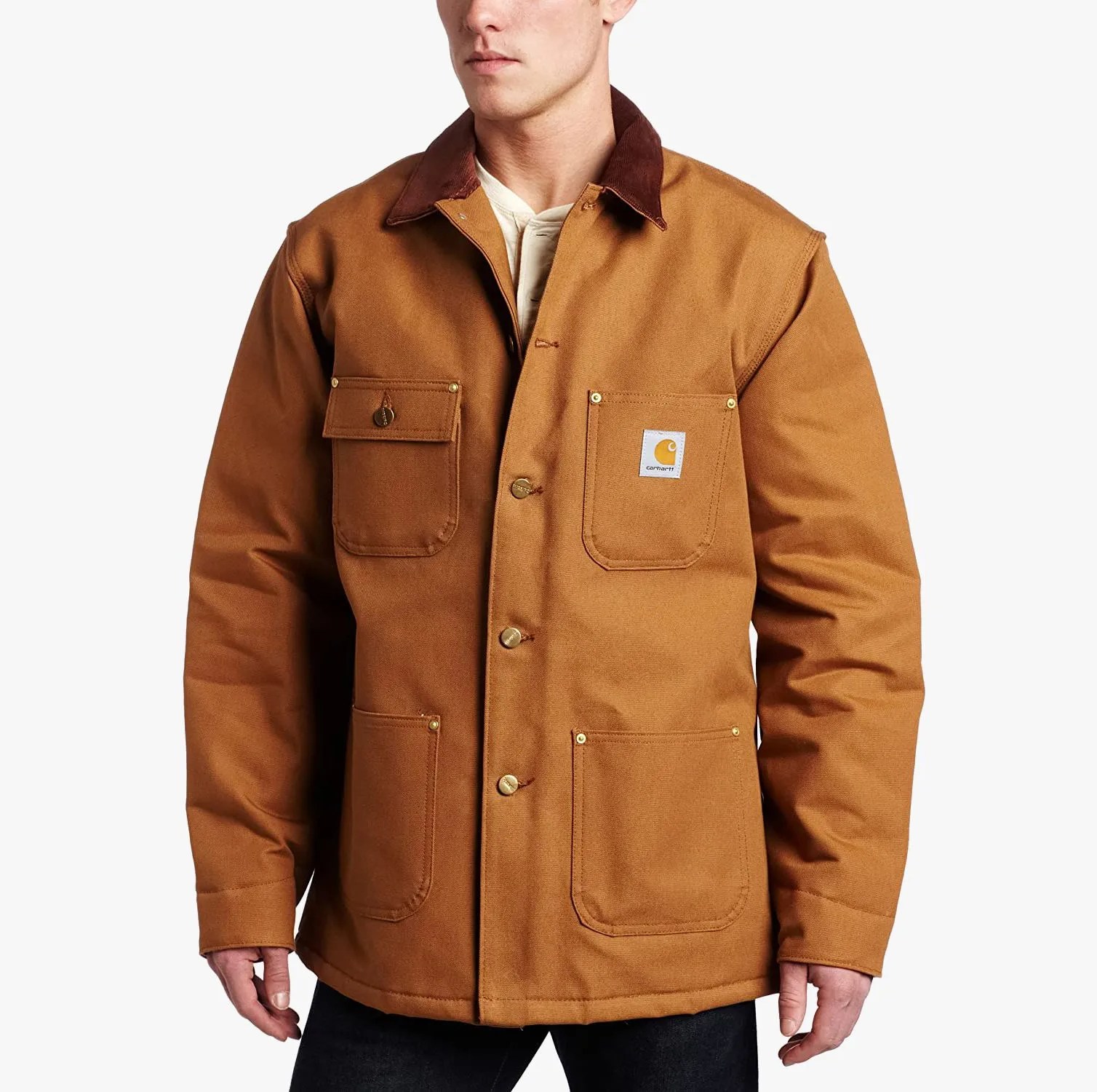 brown jacket