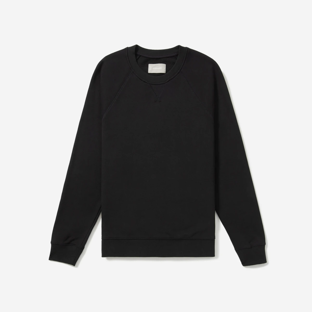 black sweatshirt