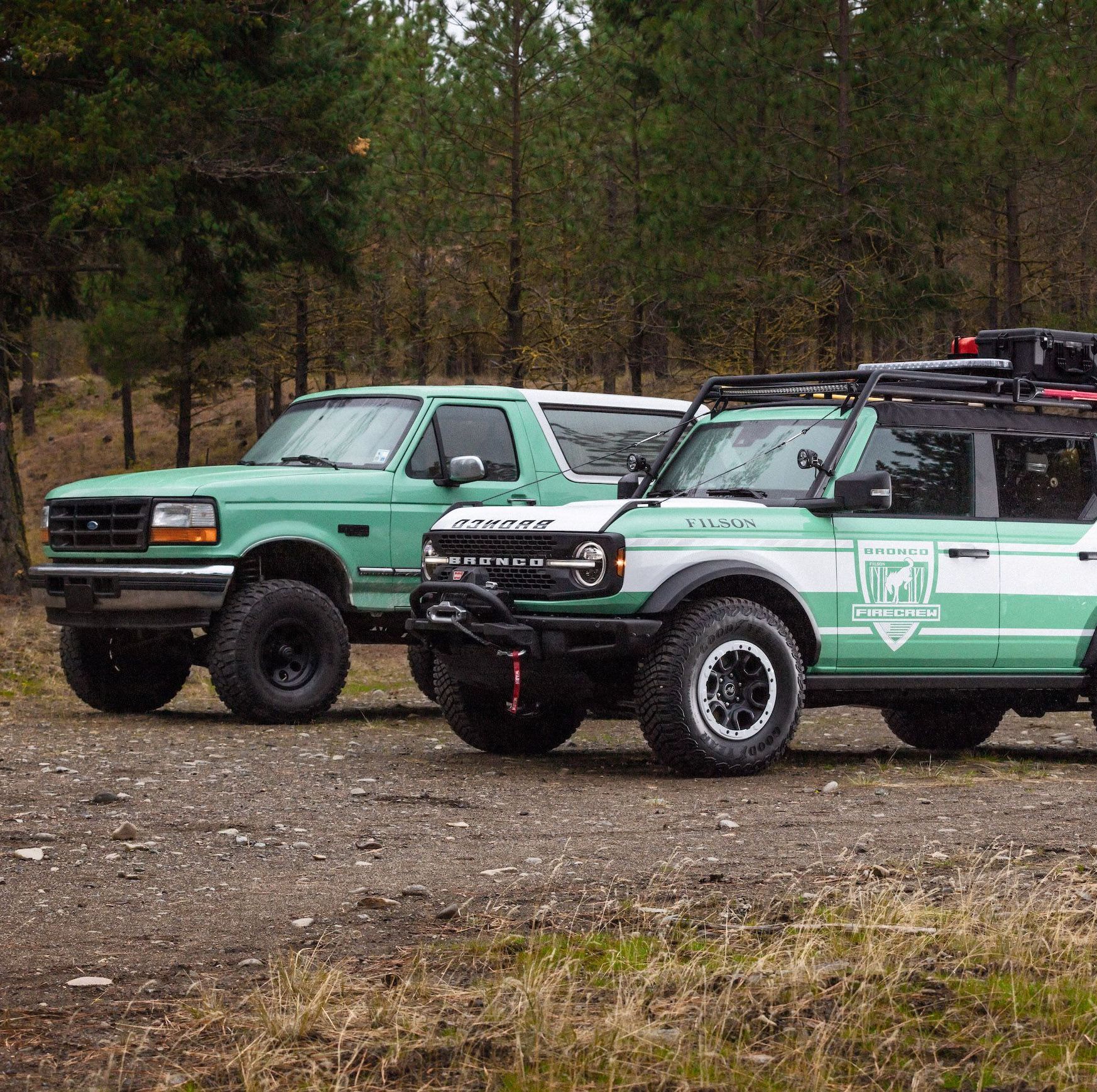 ford bronco&reg; brand and filson, the rugged outdoor outfitter, join forces to celebrate wildland firefighters and support the national forest foundation, unveiling the bronco  filson wildland fire rig concept and limited edition outdoor gear to help fund reforestation and forest preservation