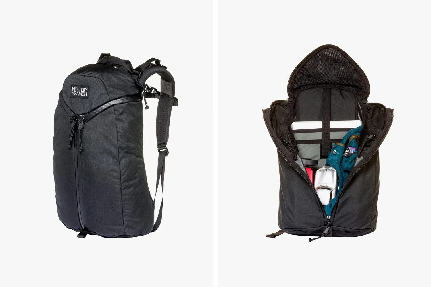 a black backpack