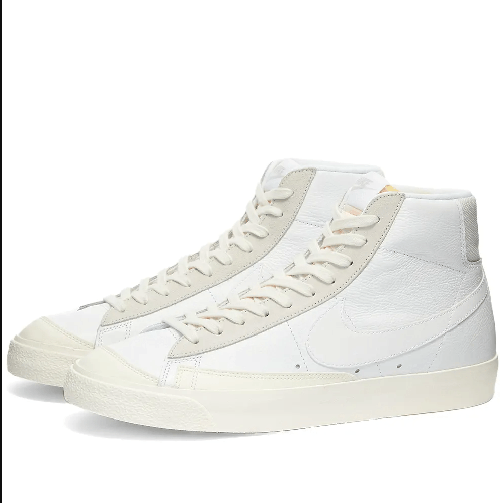 white sneakers