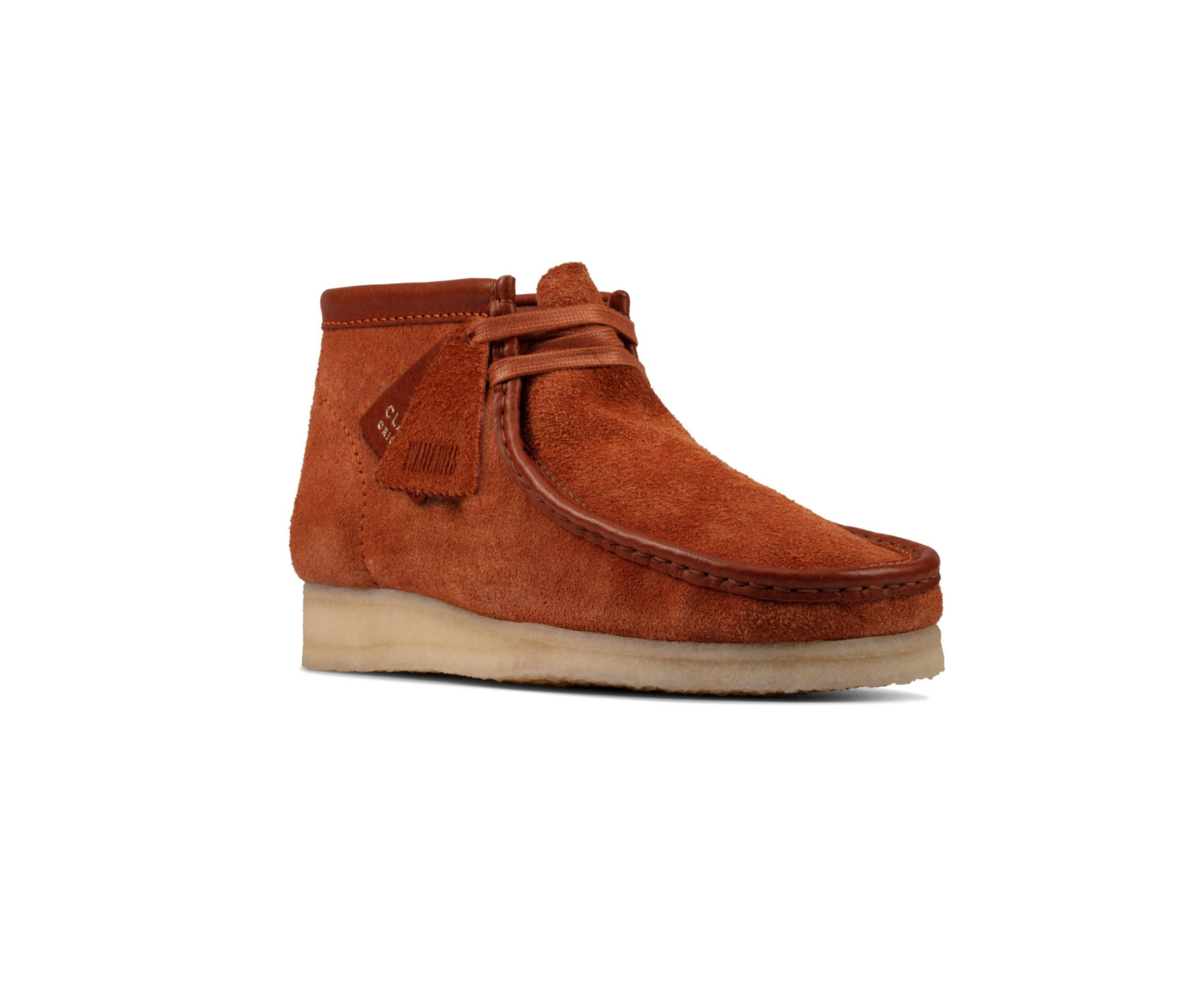 A suede boot