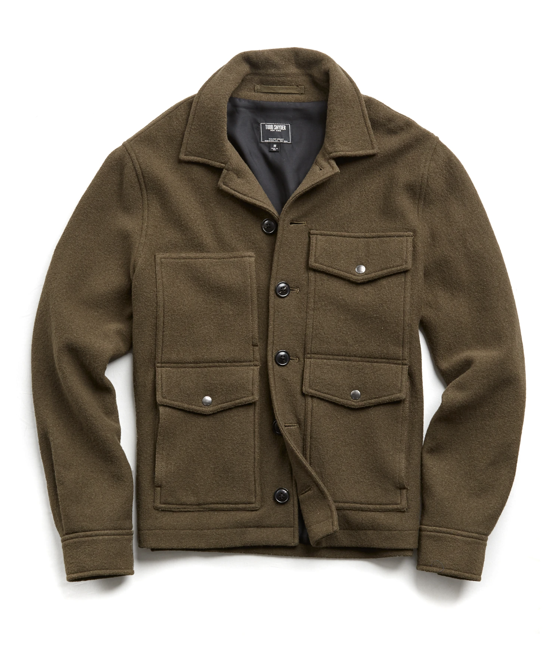 A wool jacket