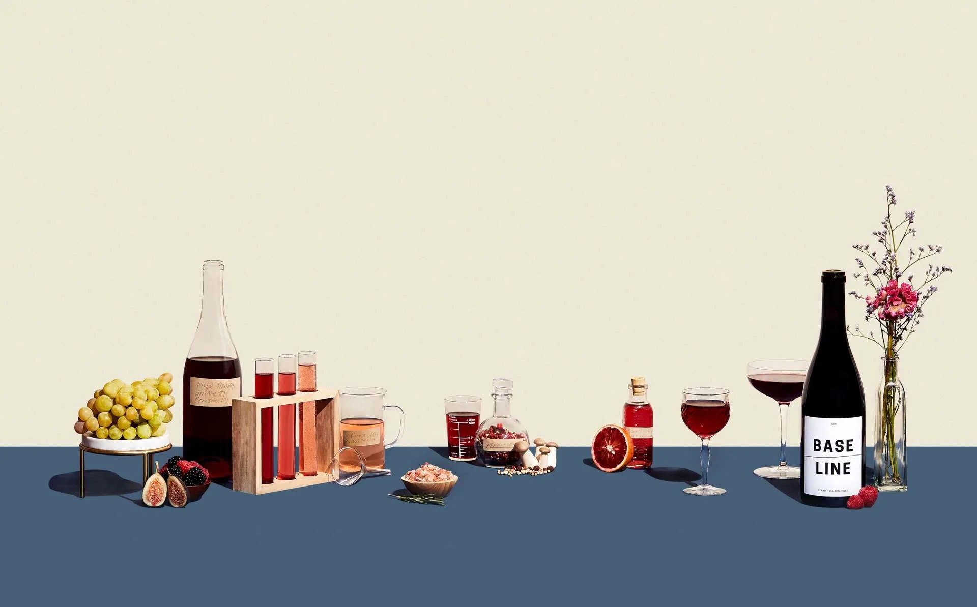 Assortment of wine products