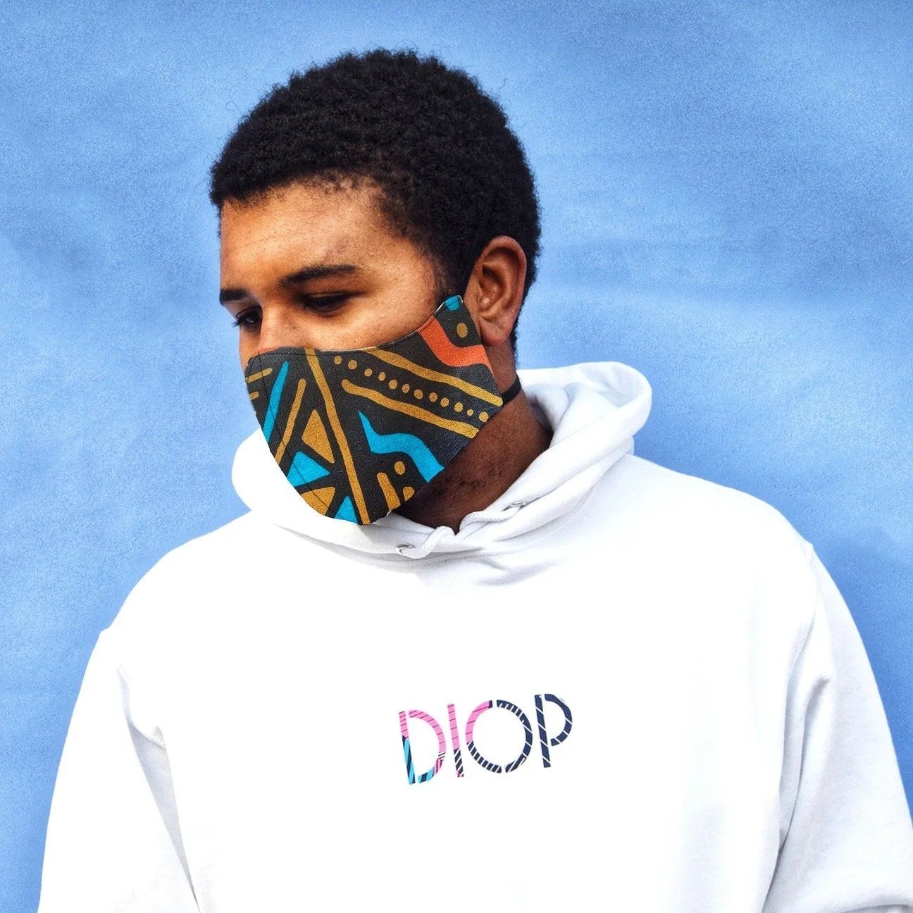 person wearing face mask