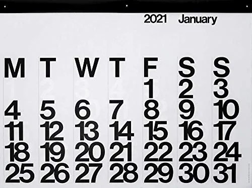 a calendar