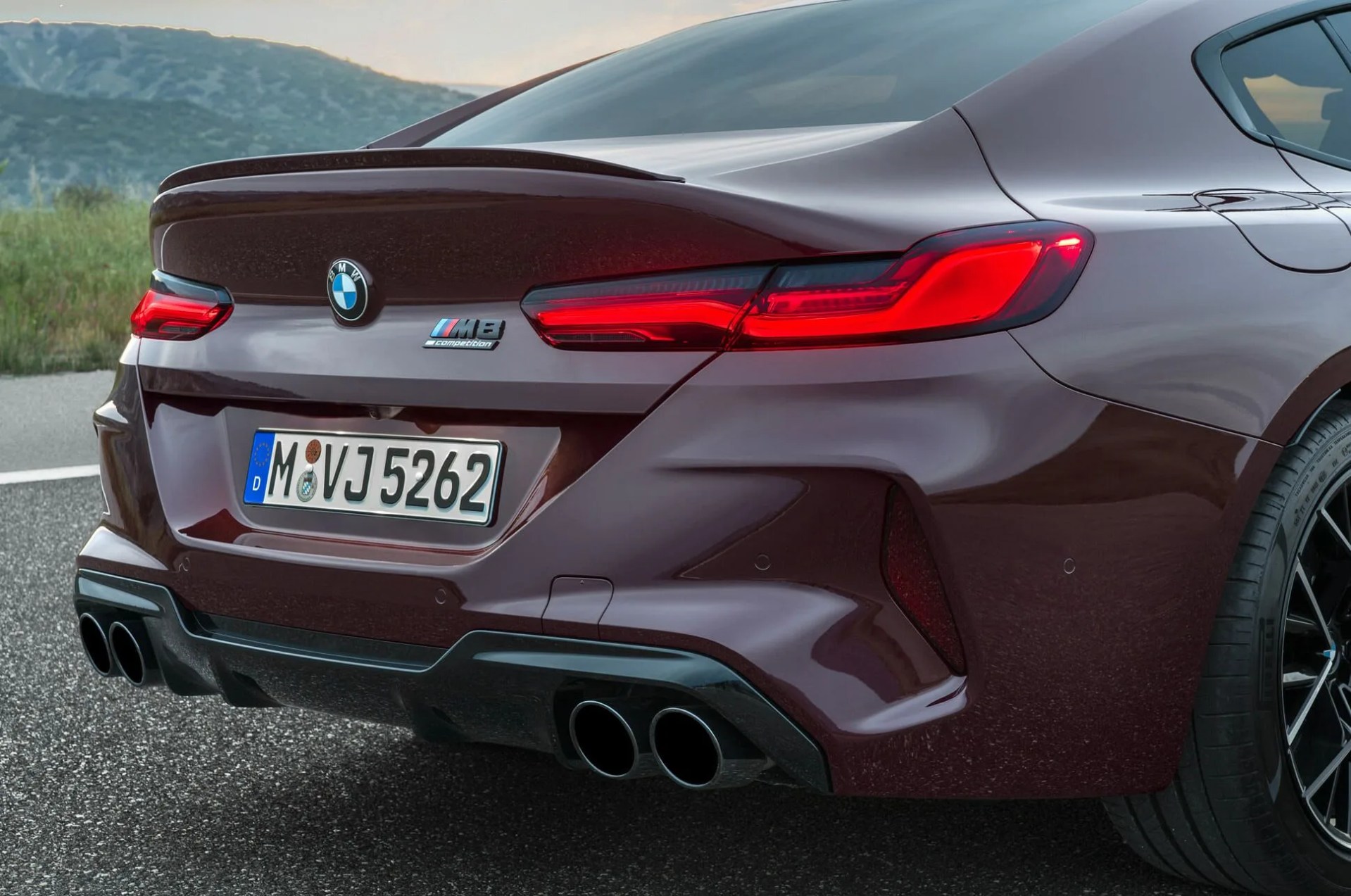 bmw m8 competition exhaust gear patrol lead full