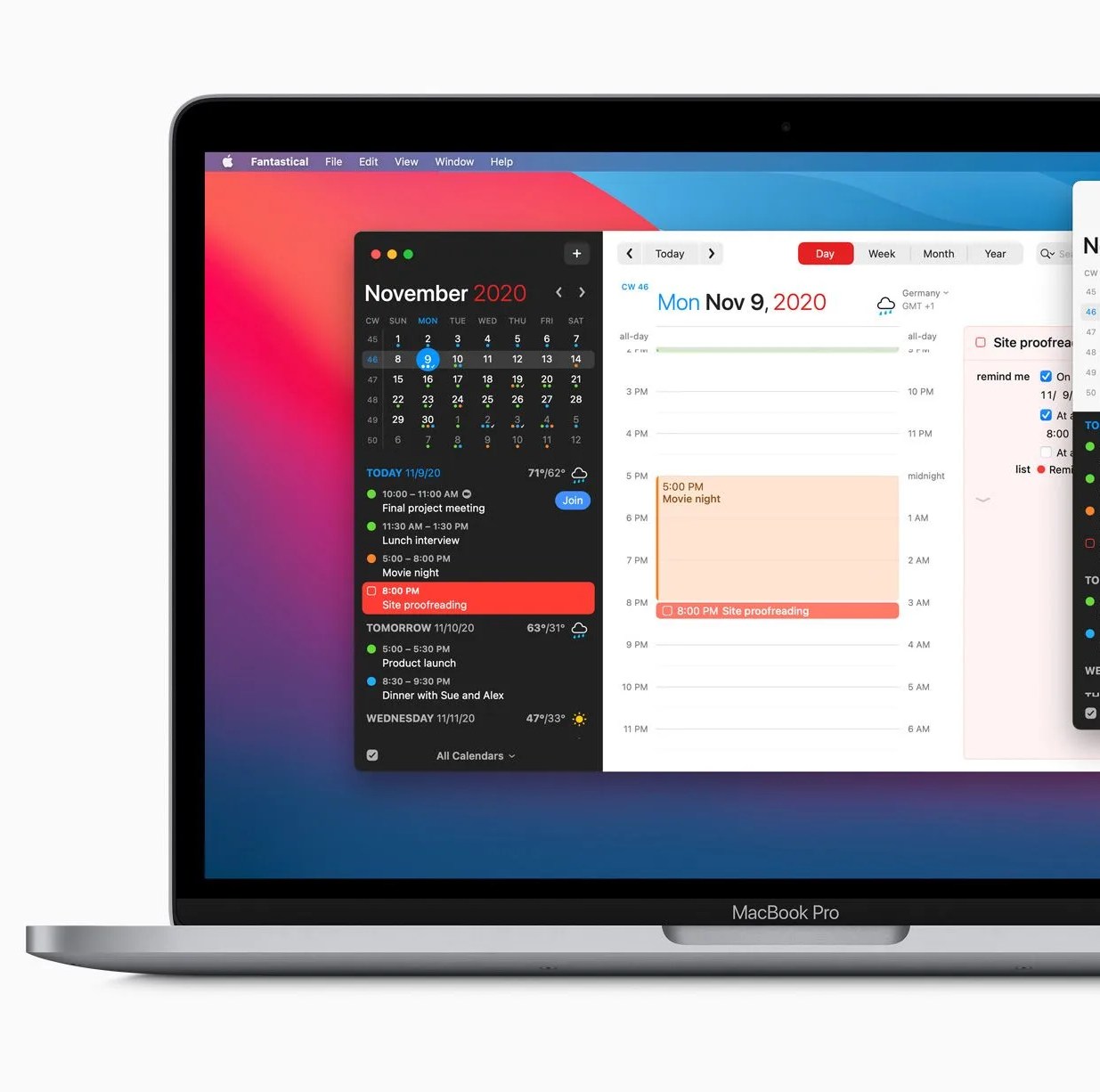 mac app of the year fantastical