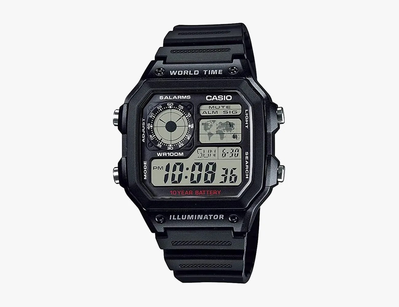 casio world time
