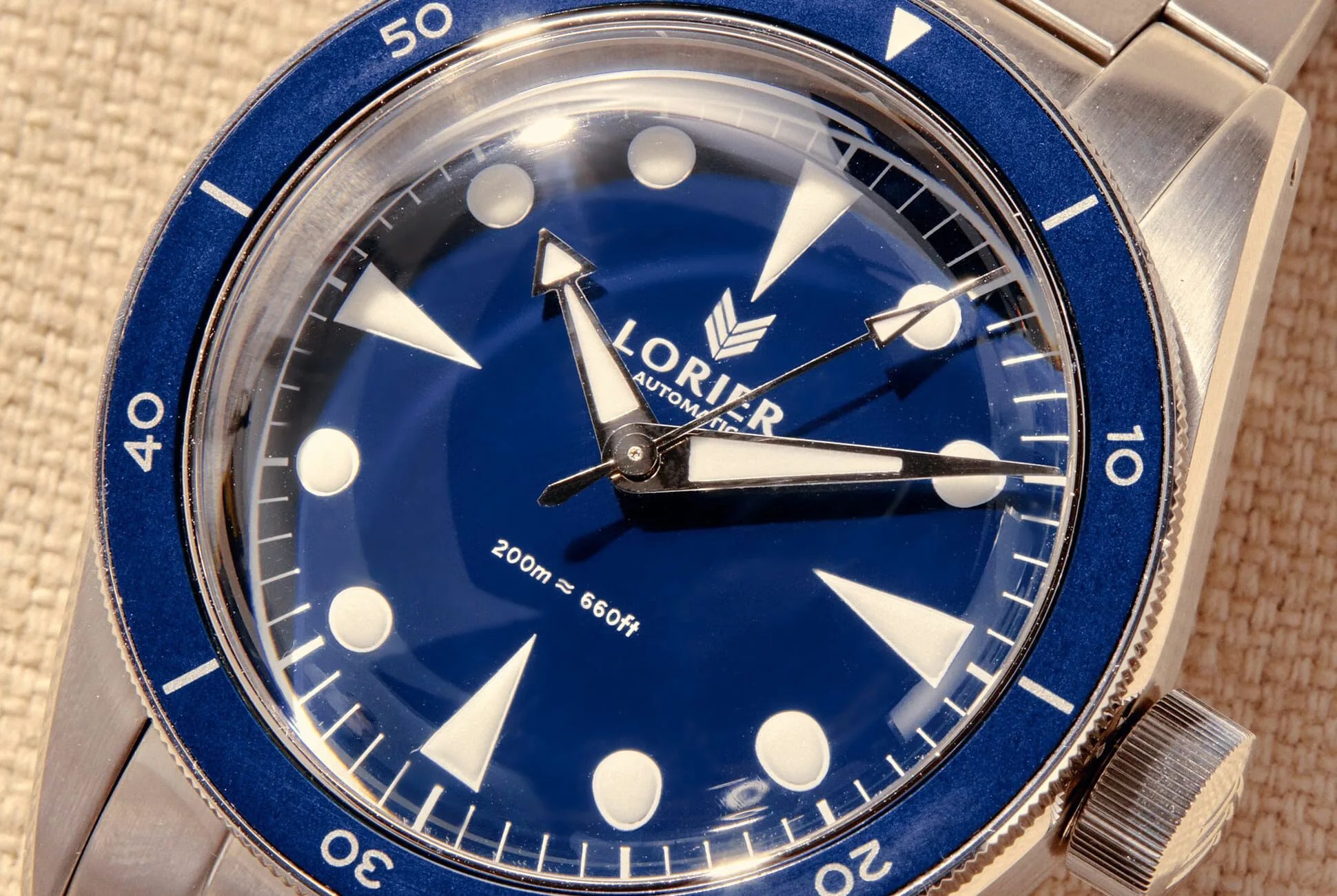 lorier watch profile gear patrol lead full