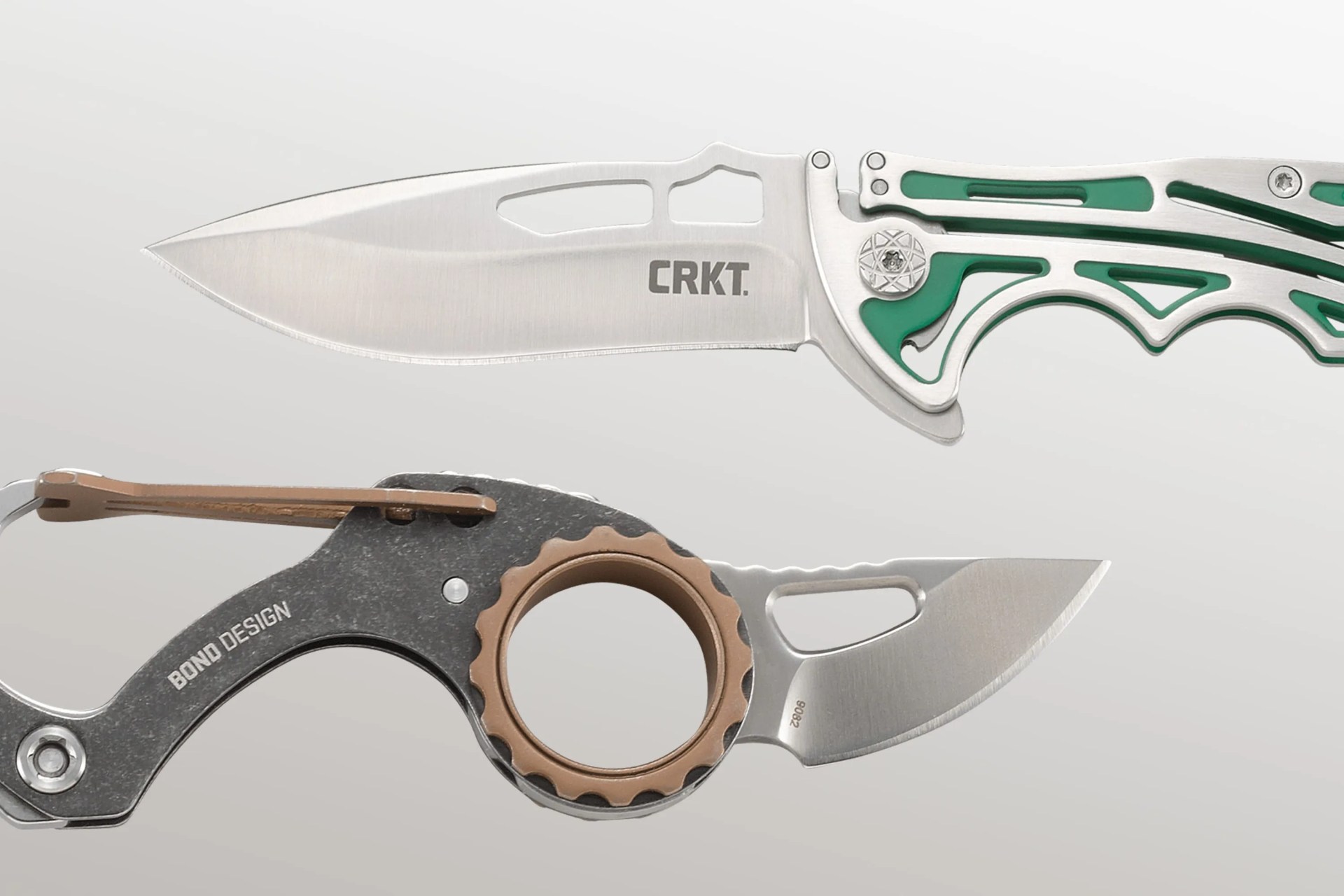 two pocket knives