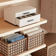 storage bins for clothes and jewelry