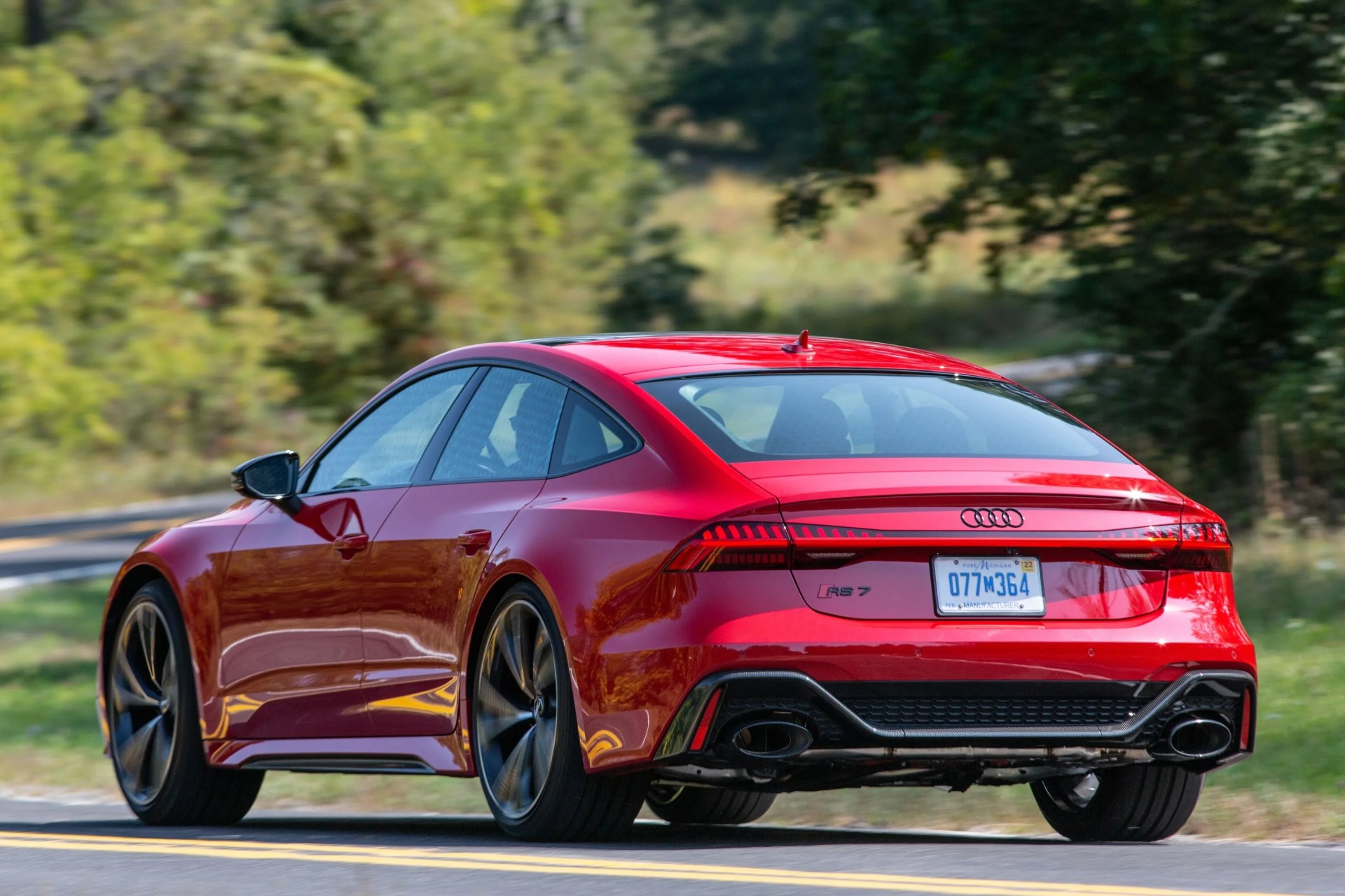 audi rs 7 red 2021 rs7