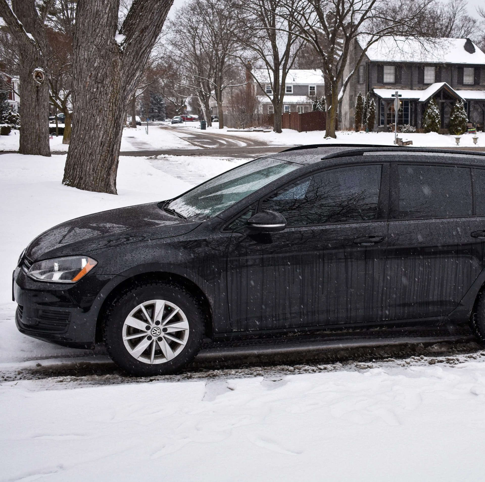 vw golf sportwagen with nokian tires