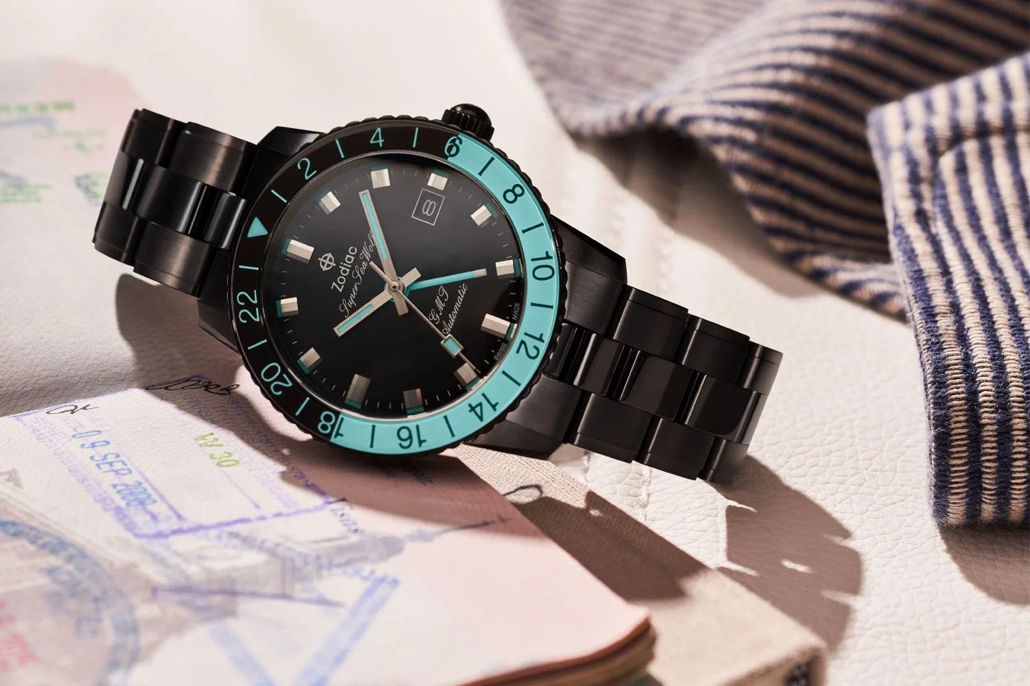 zodiac x timeless super sea wolf gmt le