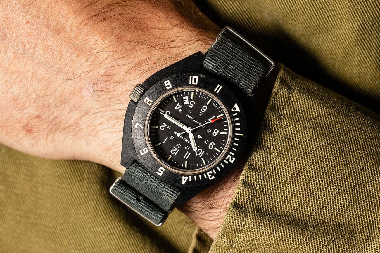 2 military watches in the field gear patrol ambiance 1