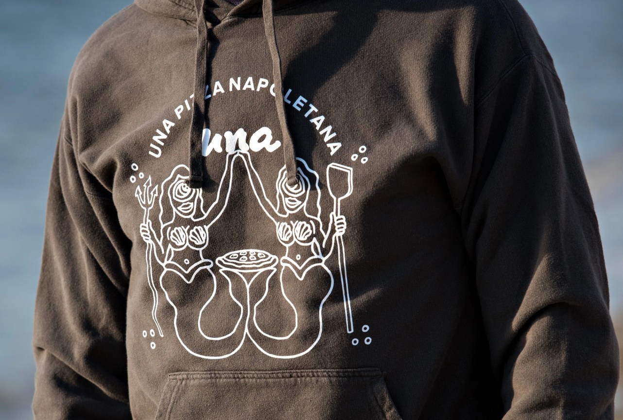 hoodie with branding