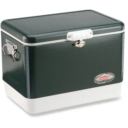 steel belted cooler  54 qts