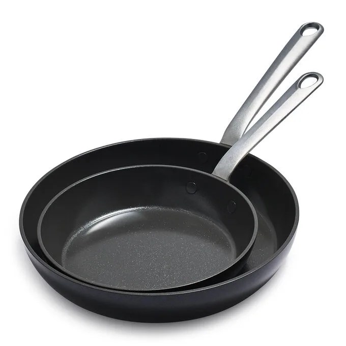 greenpan craft 8"  10" skillet set