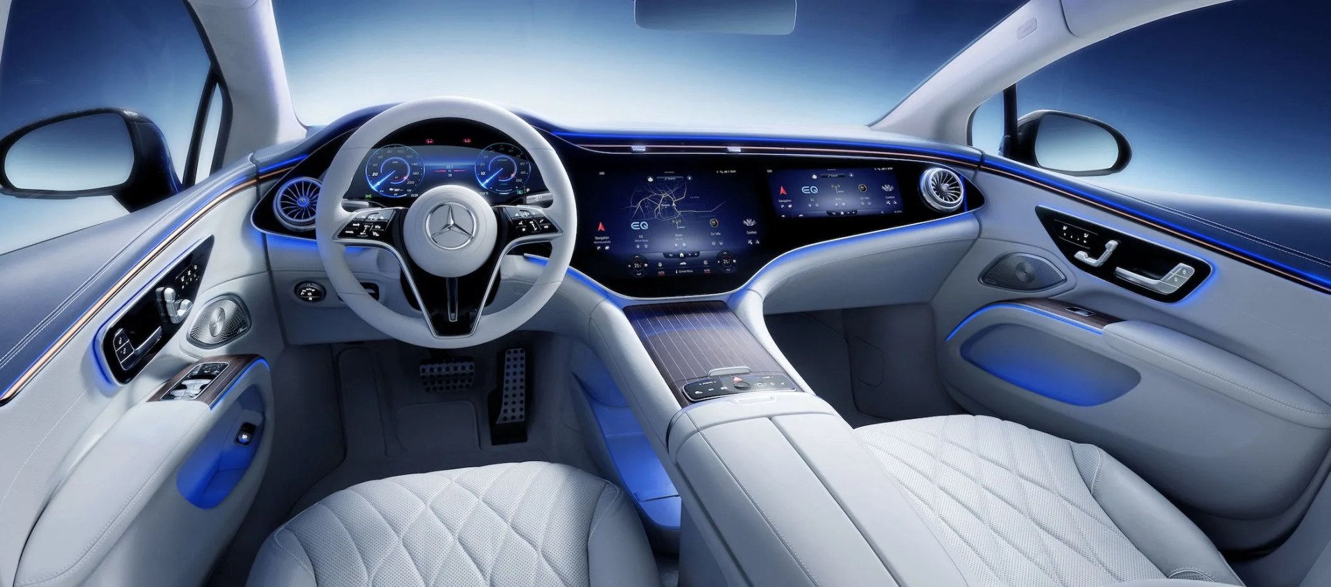 mercedes eqs interior