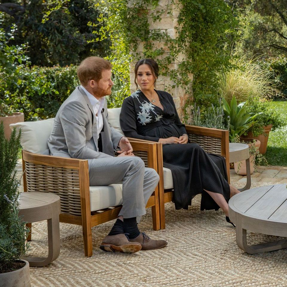 meghan harry oprah interview chairs