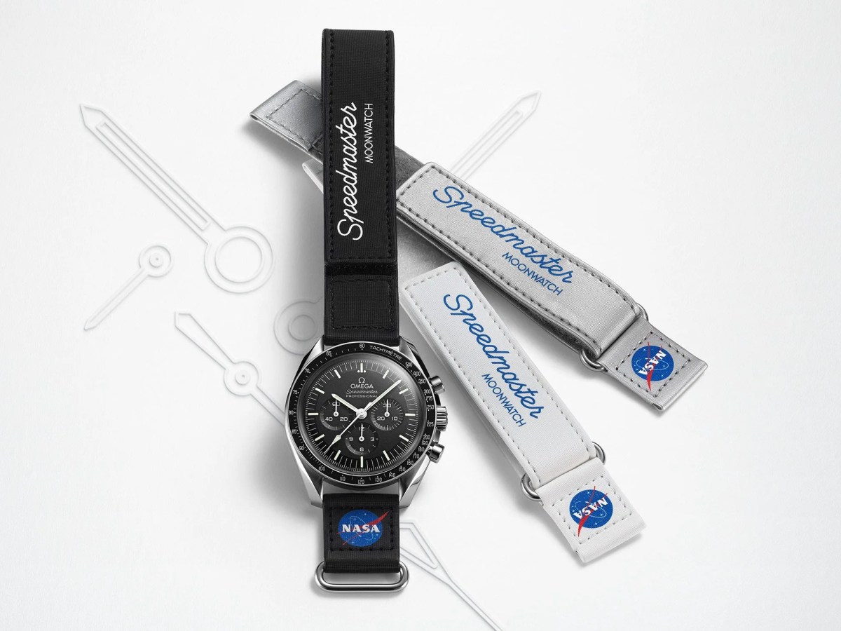 時計 OMEGA Speedmaster Moonwatch VELCRO strap omega-nasa-strap-lead-