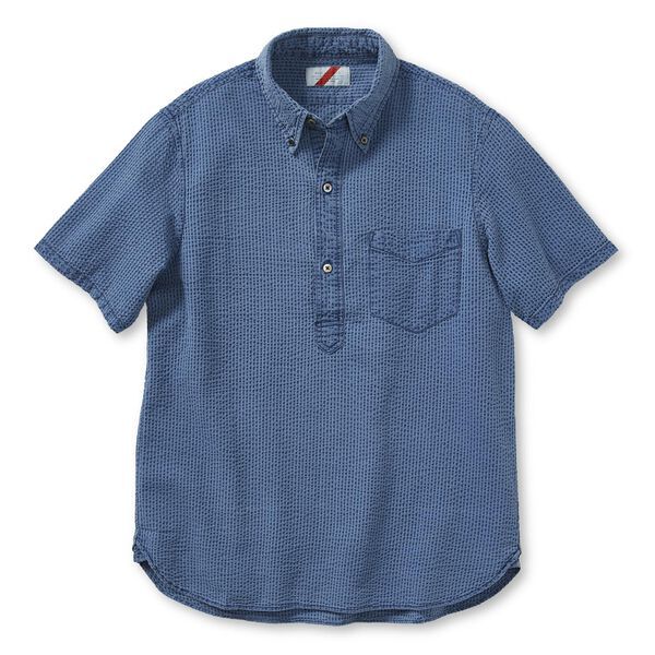 best made popover seersucker shirt