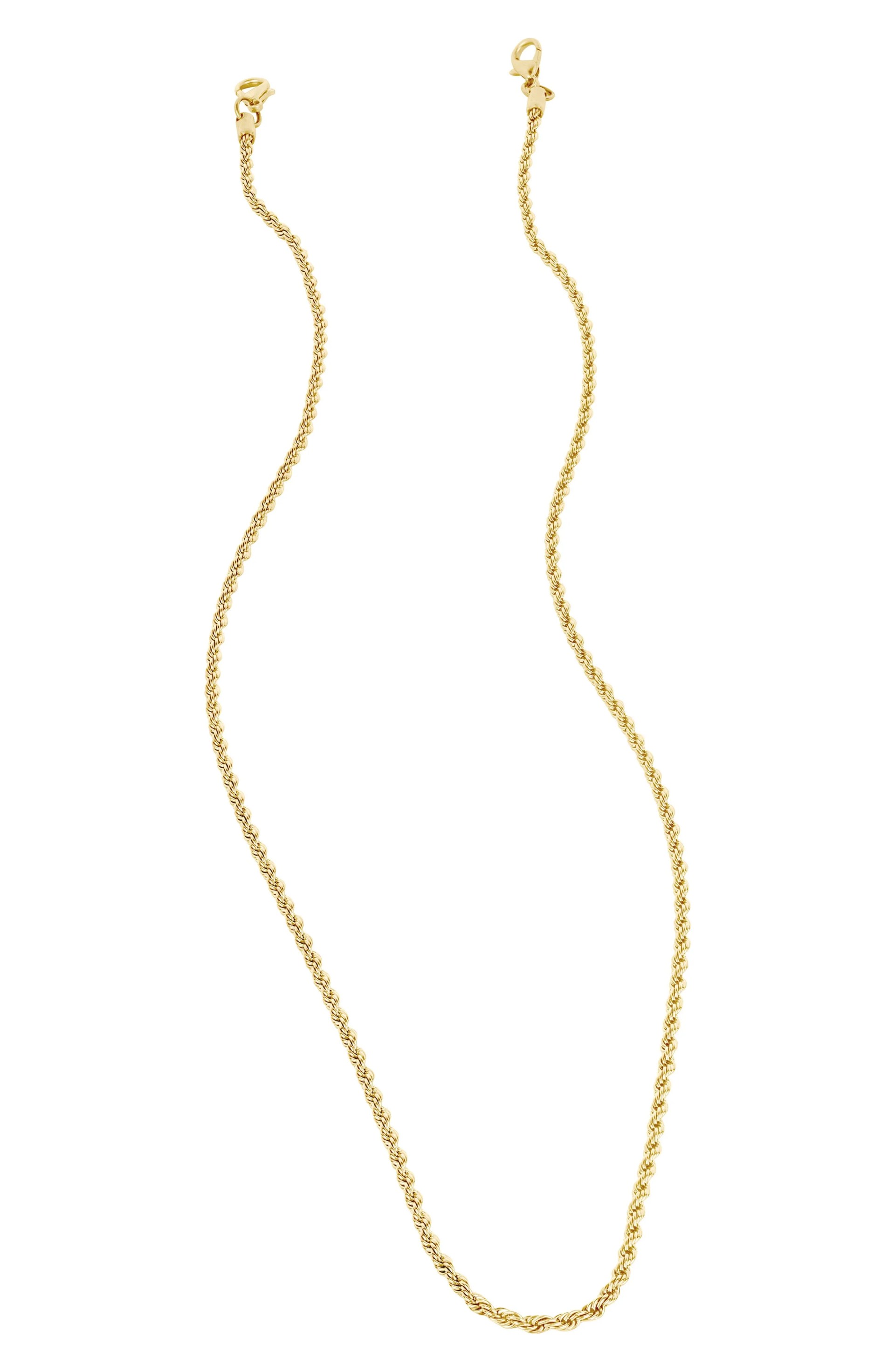 gold mask and sunglasses chain