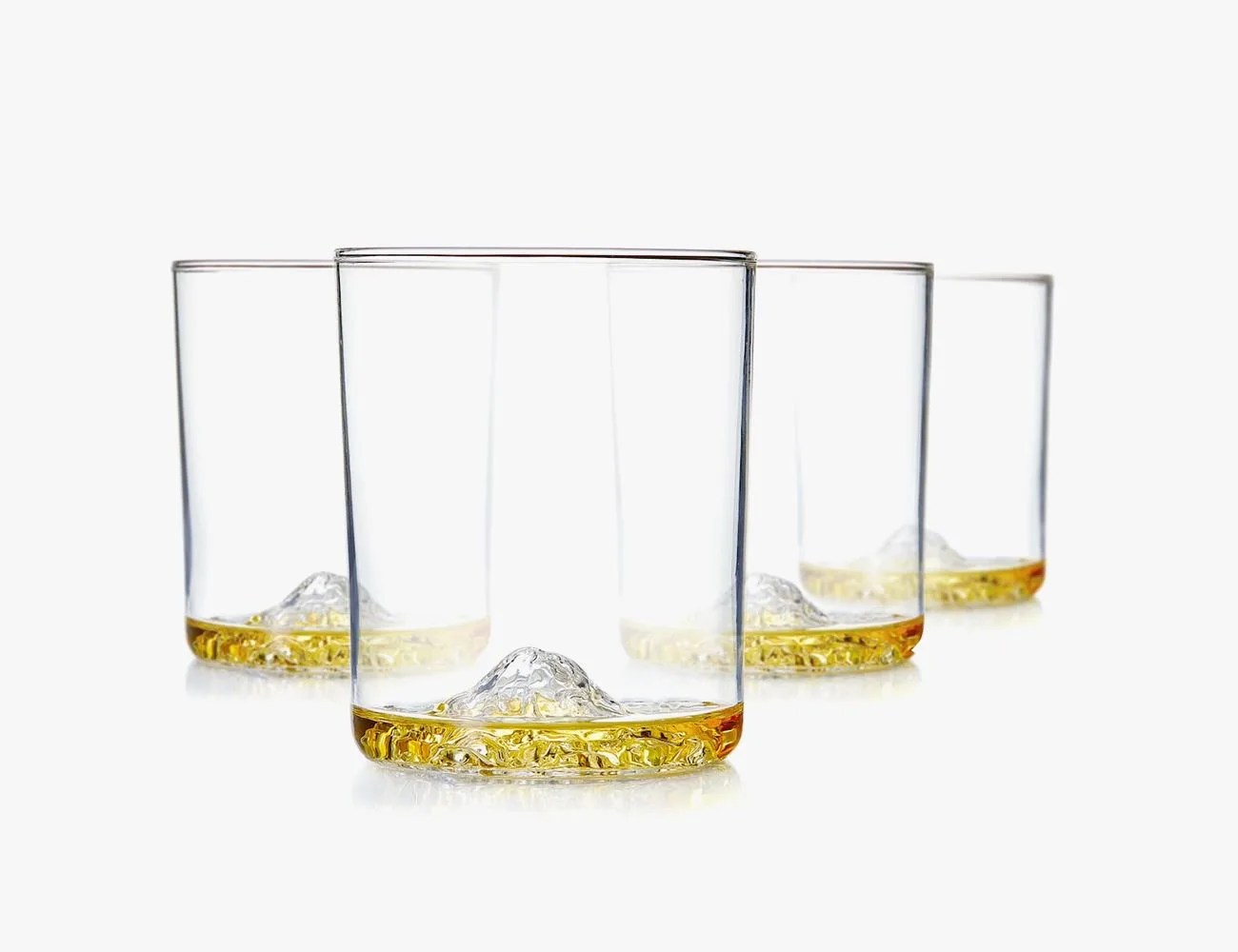 Whiskey Peaks American Mountains - Set of 4