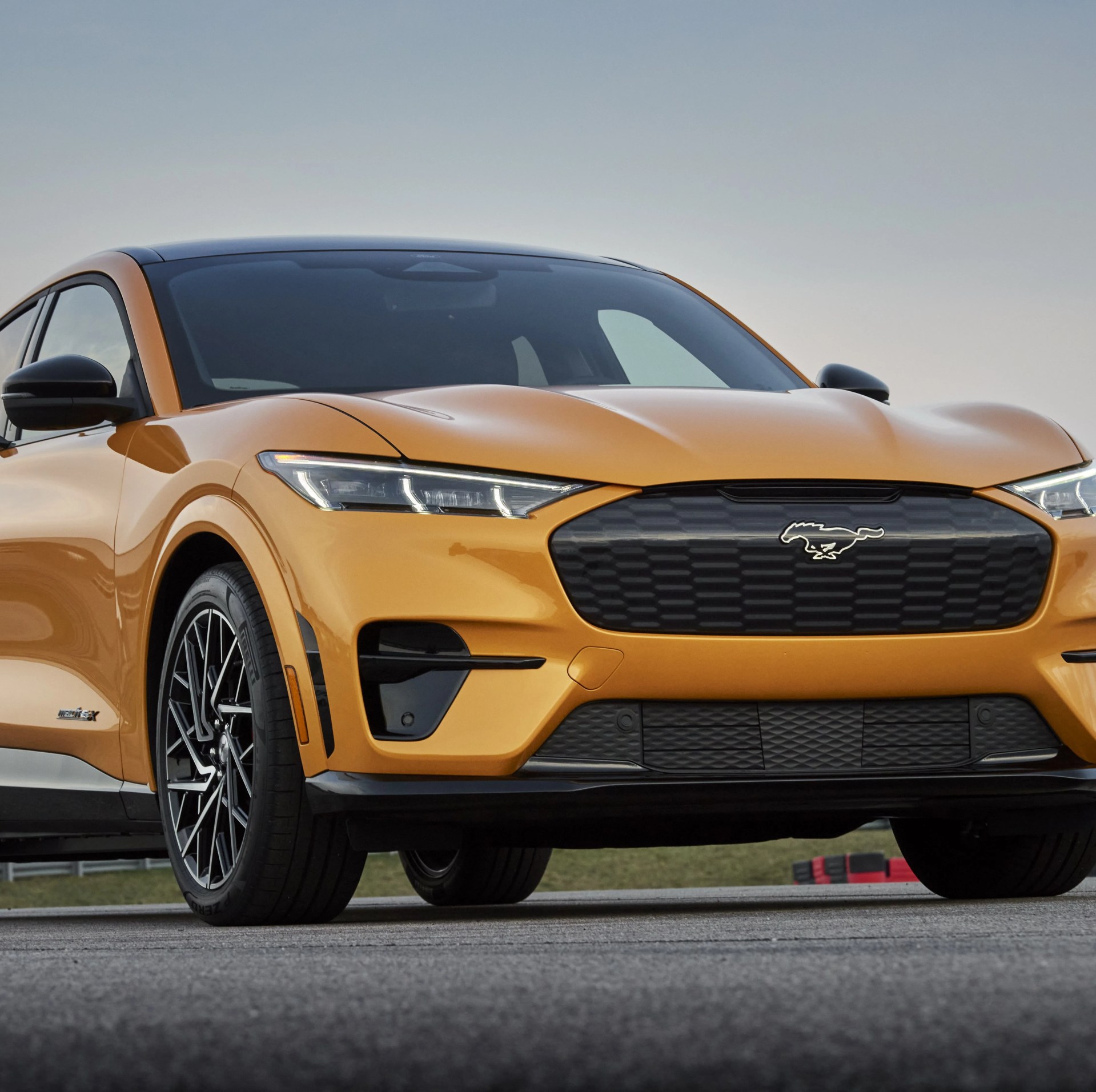 2021 ford mustang mach e gt available early fall 2021 closed course professional driver do not attempt