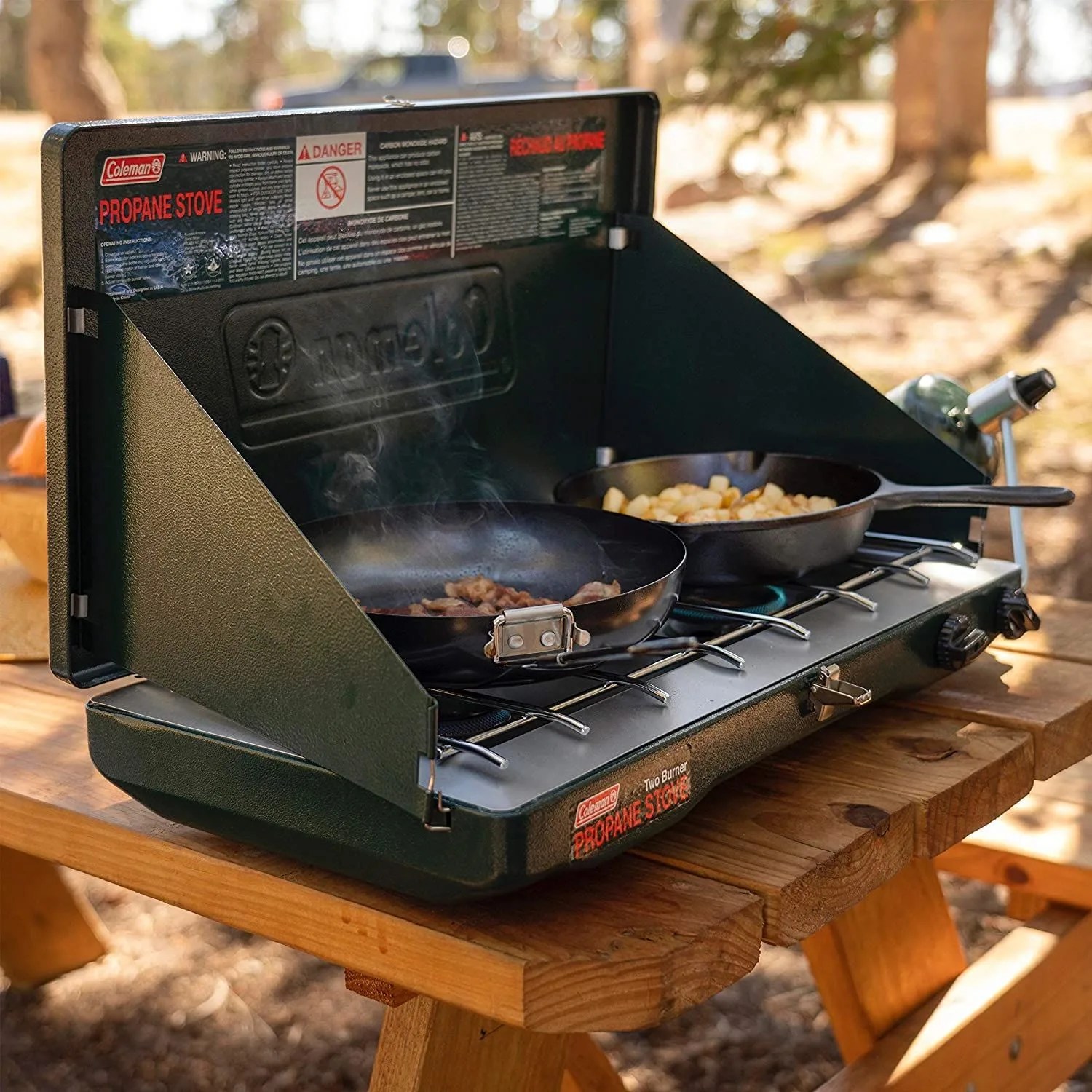 coleman propane stove