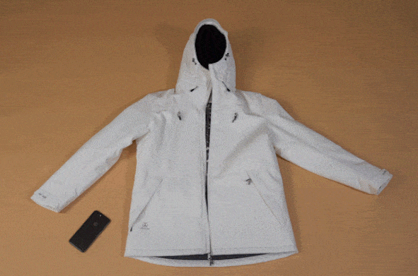 boreas white jacket