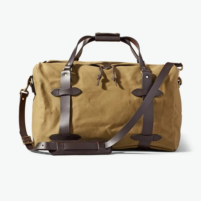 medium rugged twill duffle bag