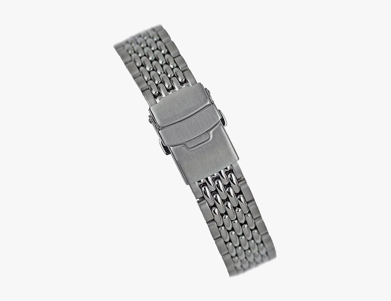 B&R Bands Retro Beads Of Rice Stainless Steel Bracelet